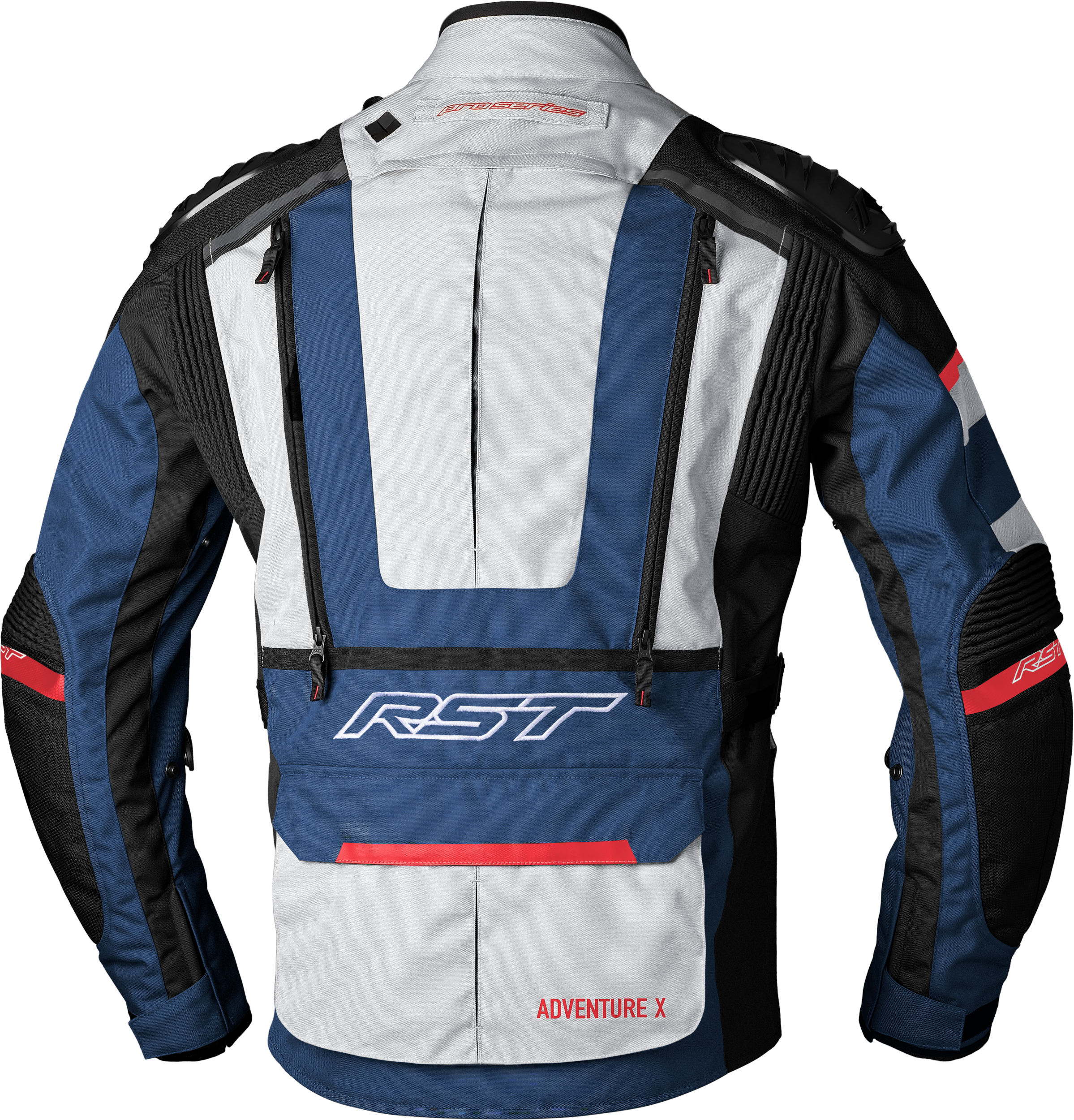 Pro Series Adventure X Ce Jacket Sil/Blu/Red Textile 3xl