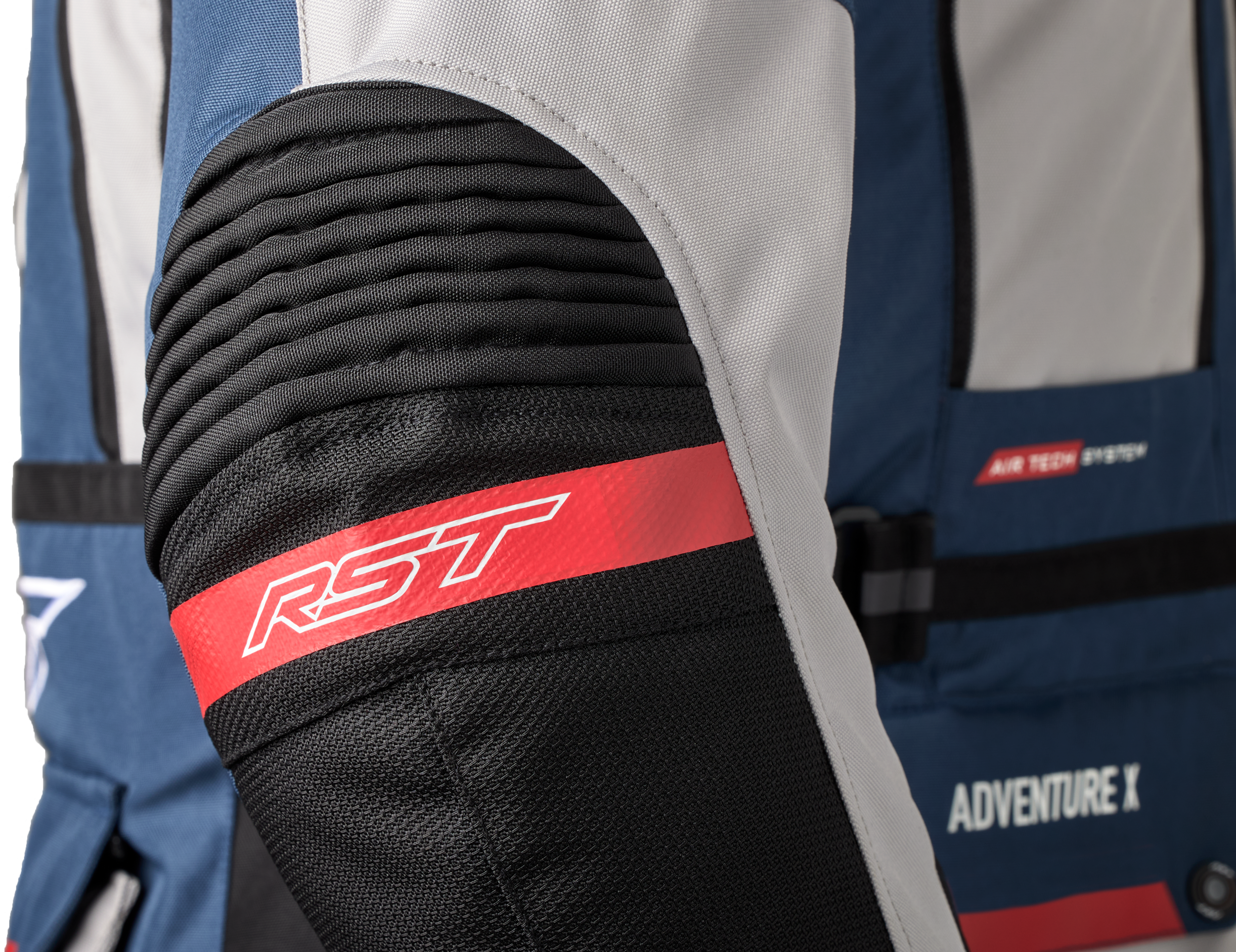 Pro Series Adventure X Ce Jacket Sil/Blu/Red Textile 3xl