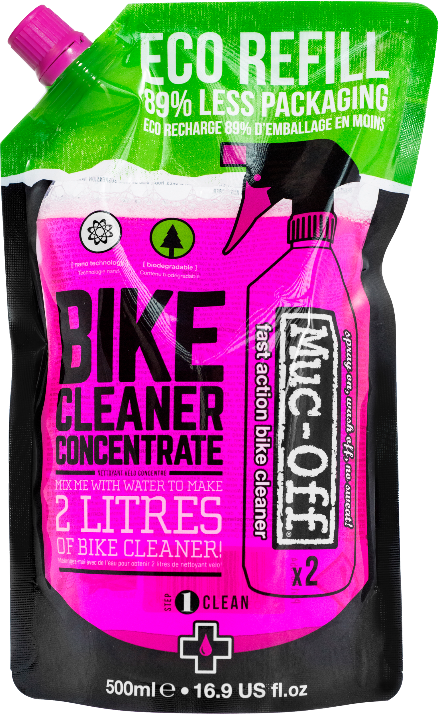 NANO GEL 500ML POUCH