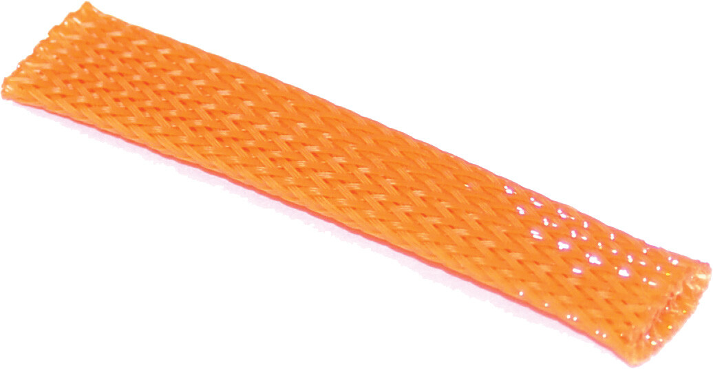 3/8" FLEX SLEEVING 10' SECTION ID ORANGE