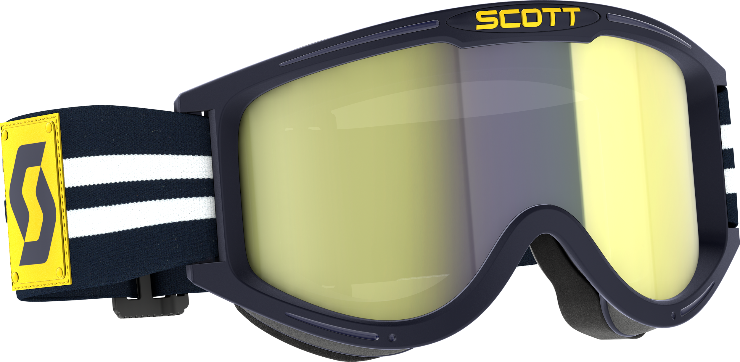 89X ERA GOGGLE BLUE/WHITE YELLOW CHROME