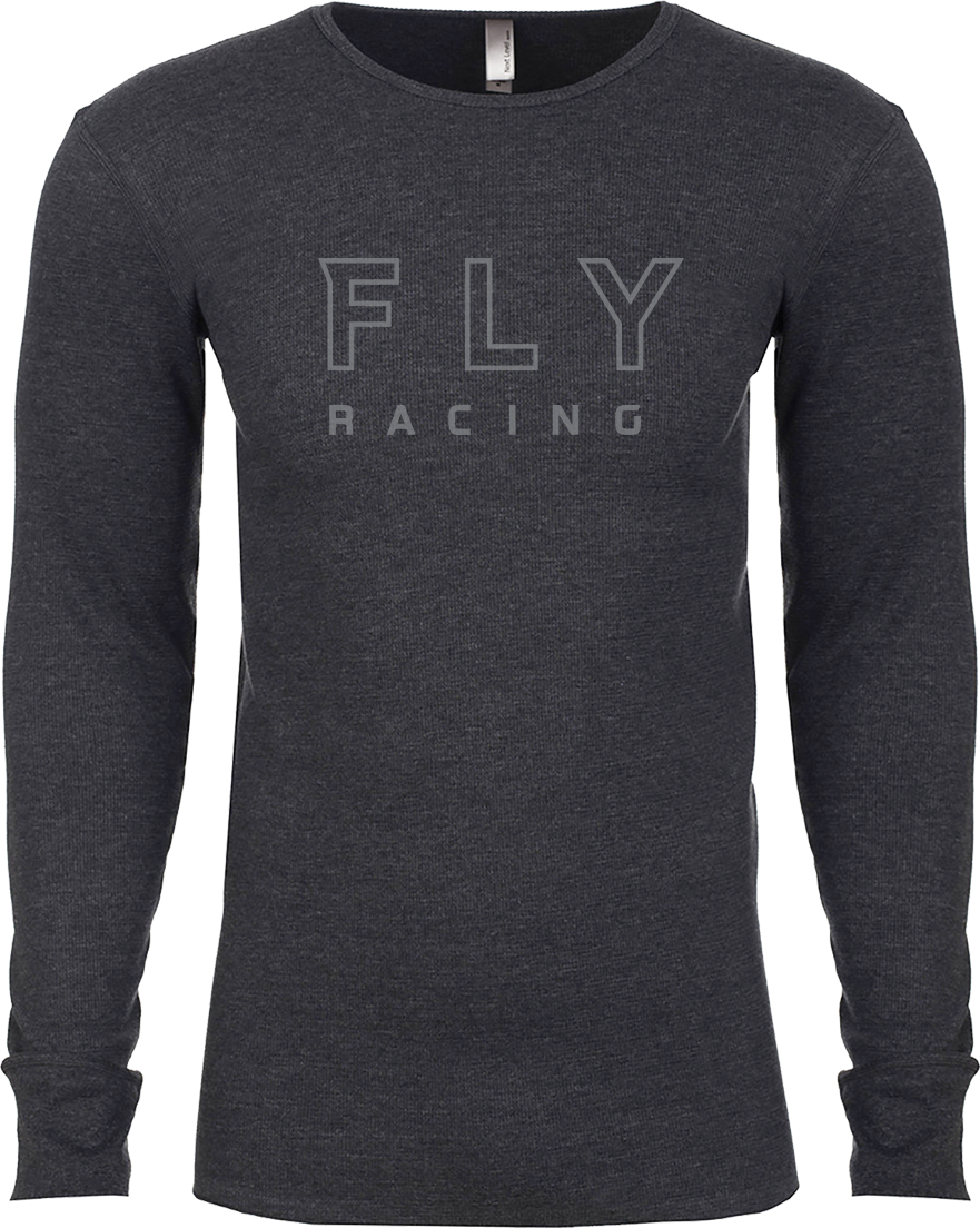 FLY THERMAL SHIRT DARK GREY HEATHER 2X