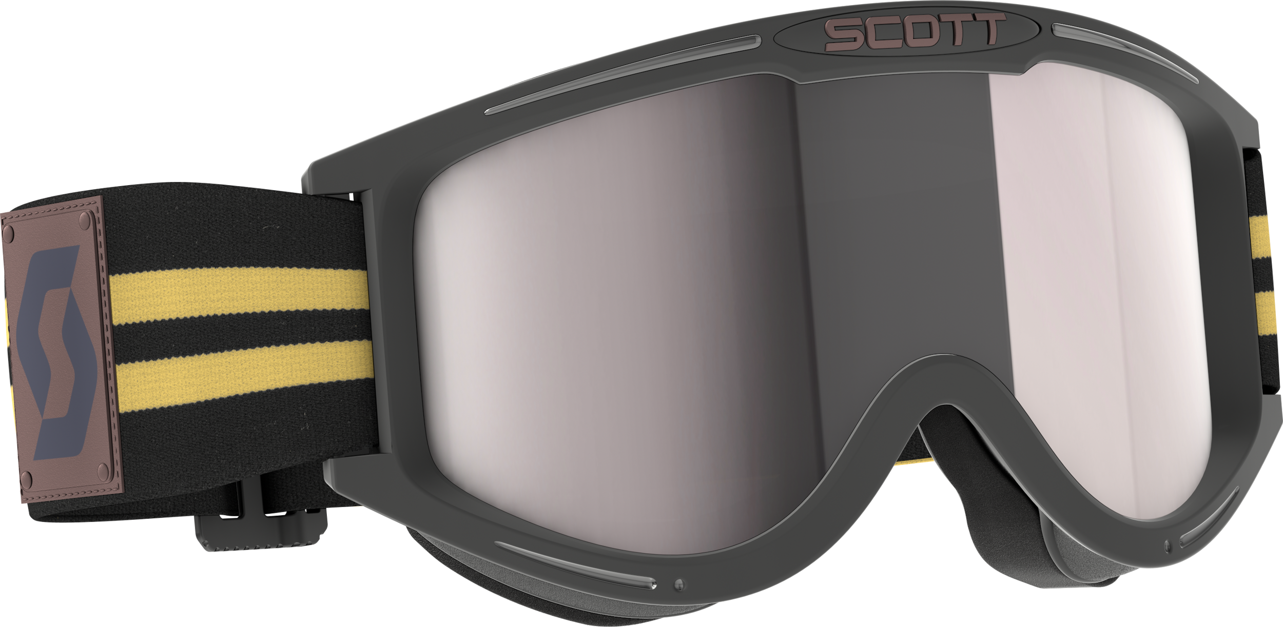 89X ERA GOGGLE BLACK/BEIGE SILVER CHROME