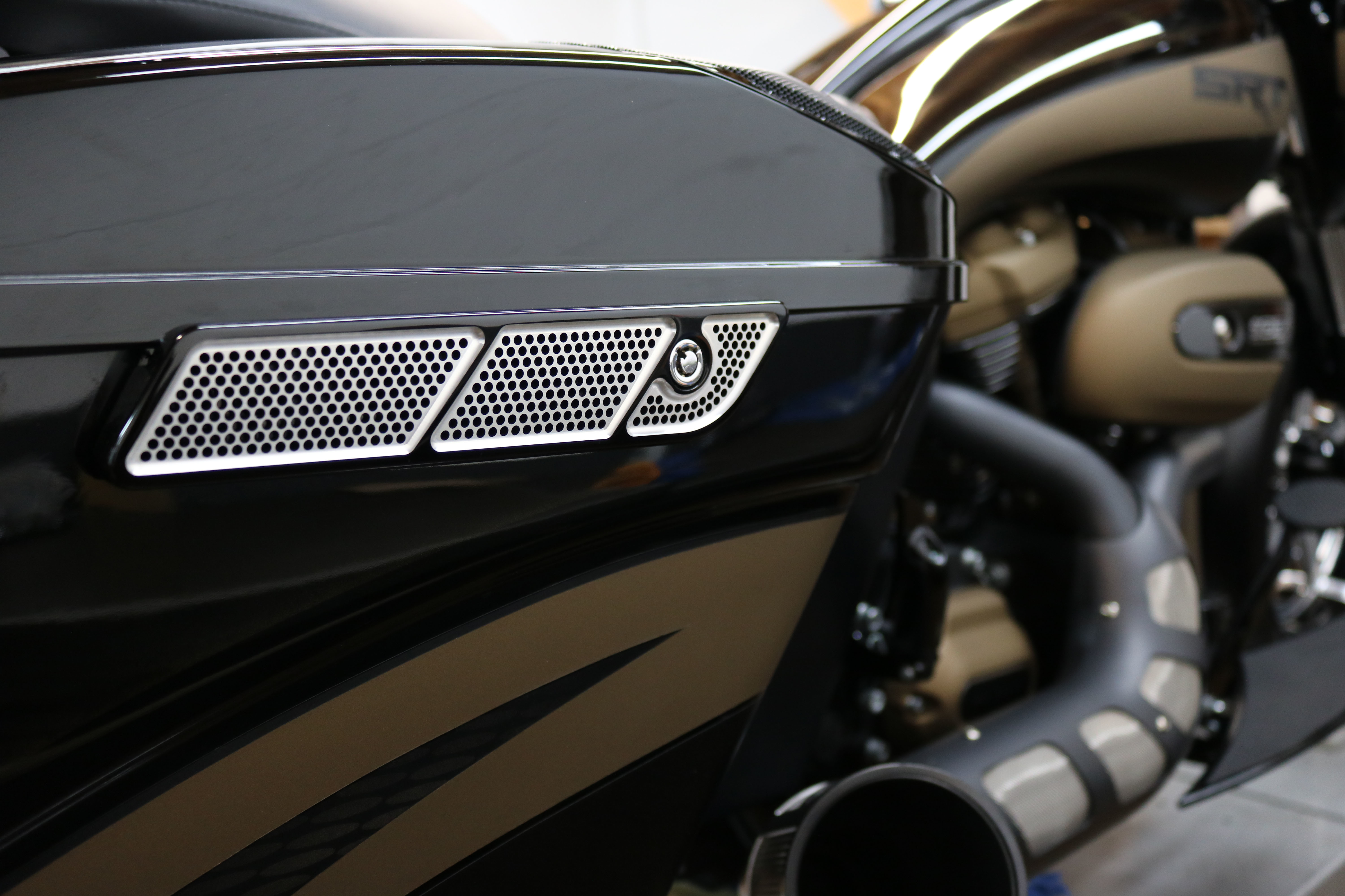 Saddlebag Latch Cover