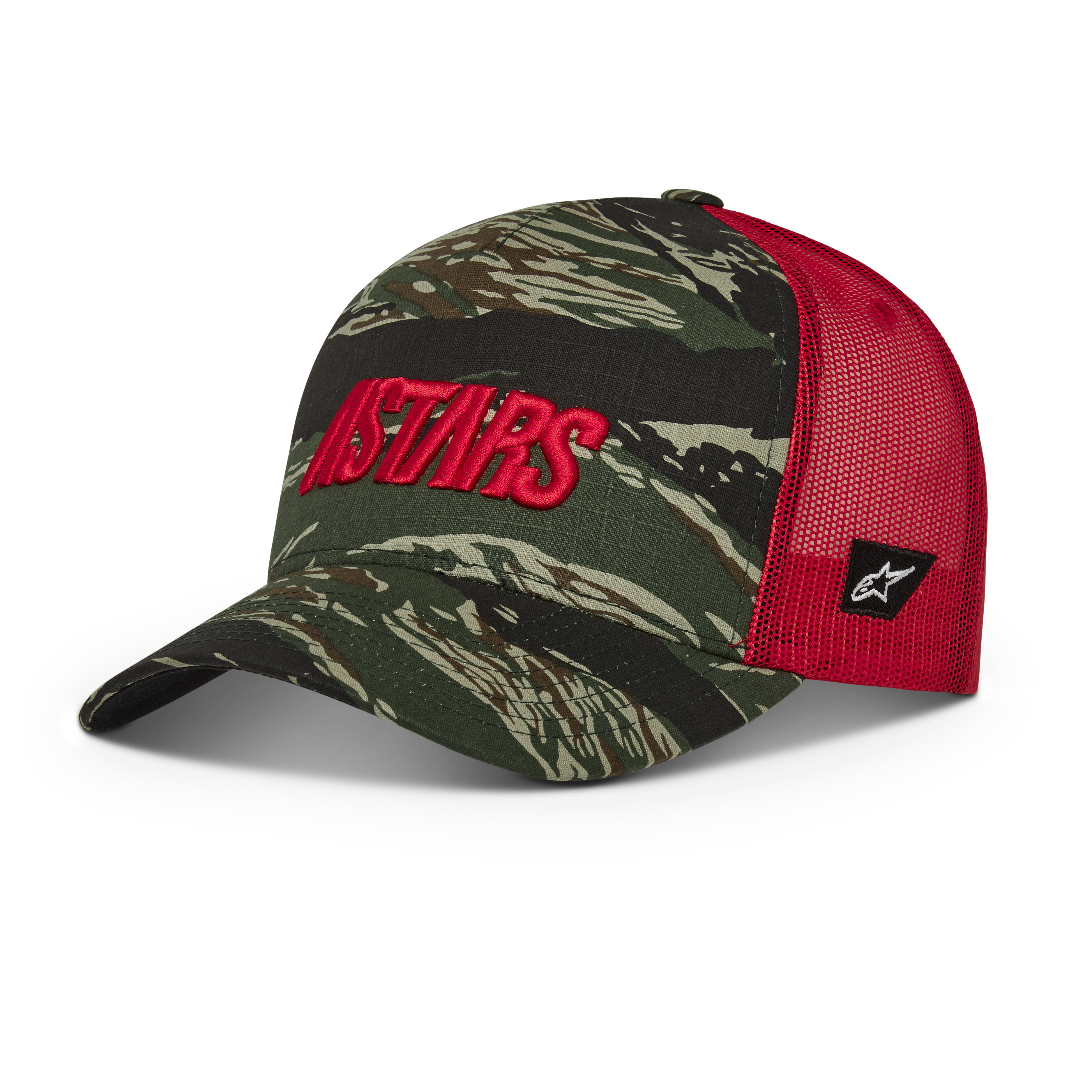 TROPIC HAT MILITARY/RED O/S