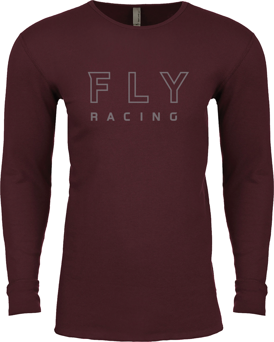 FLY THERMAL SHIRT DARK RED XL