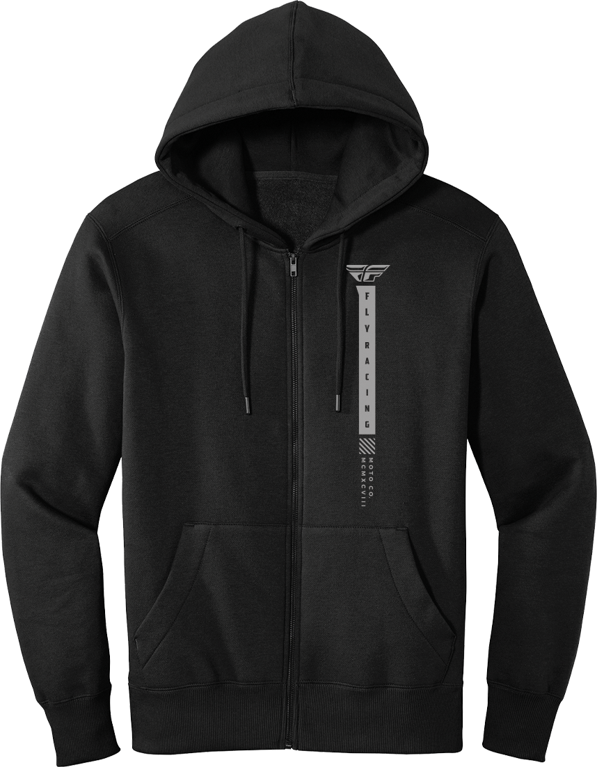 FLY PODIUM HOODIE BLACK/GREY XL