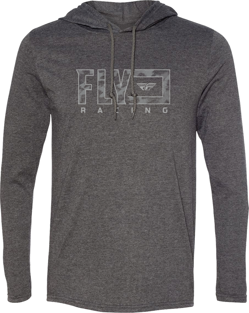 FLY FINISH LINE HOODIE DARK GREY HEATHER XL