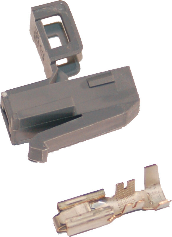 1-PIN B+ FEM CONN W/MATING FEM TRMNL 5-PK HD 72260-04