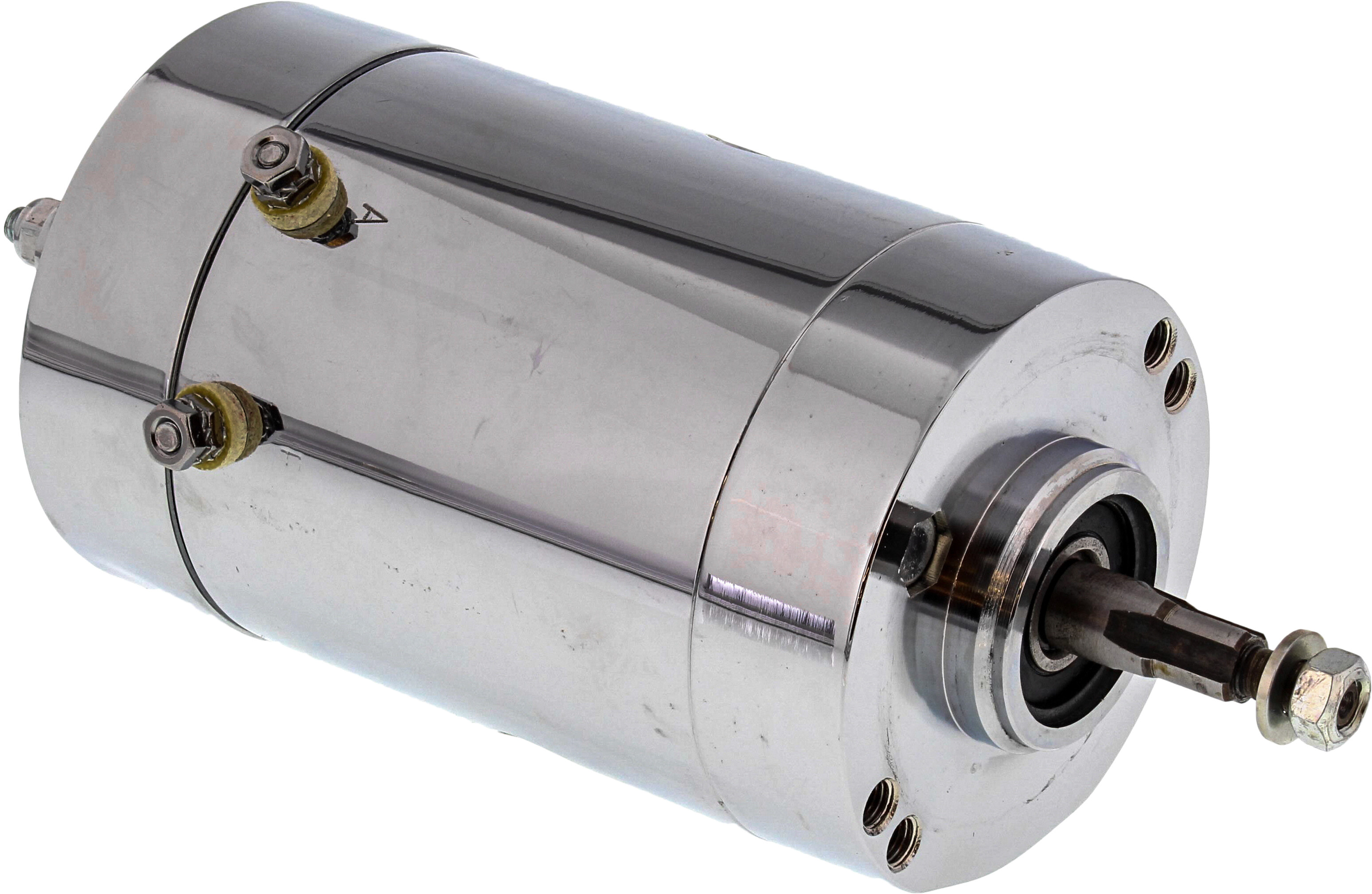 ALL BALLS HARLEY GENERATOR, CHROME