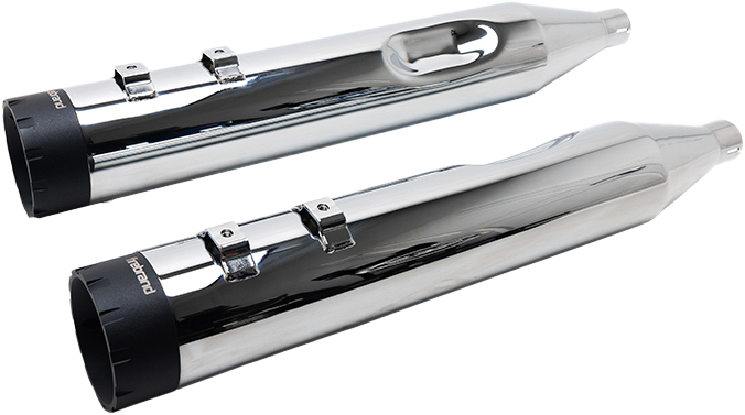 MONARCH MUFFLER CHROME `95-16 TOURING