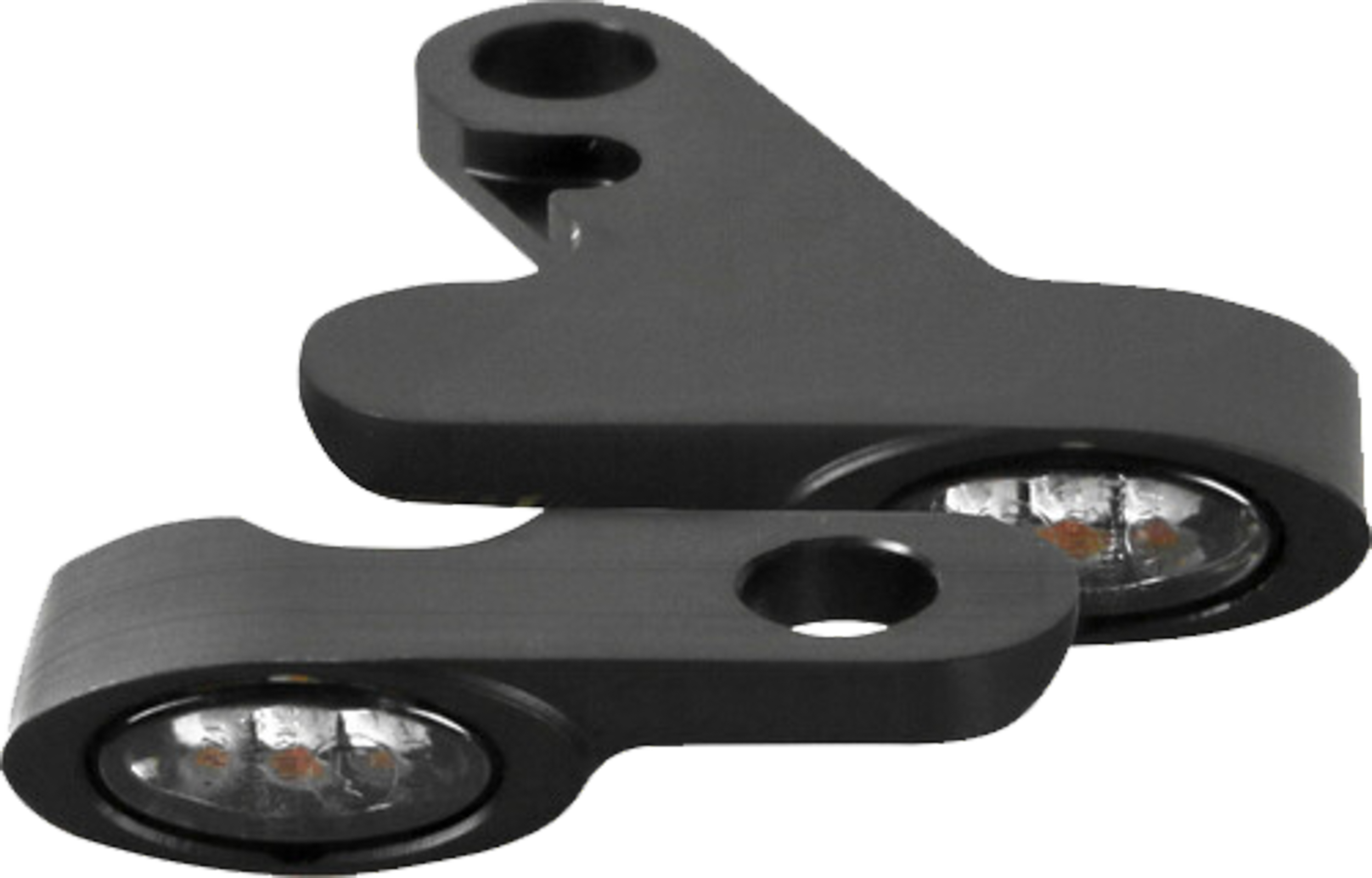 BLACK ELYPSE LED 2-1 TURN SIGNALS M8 ST