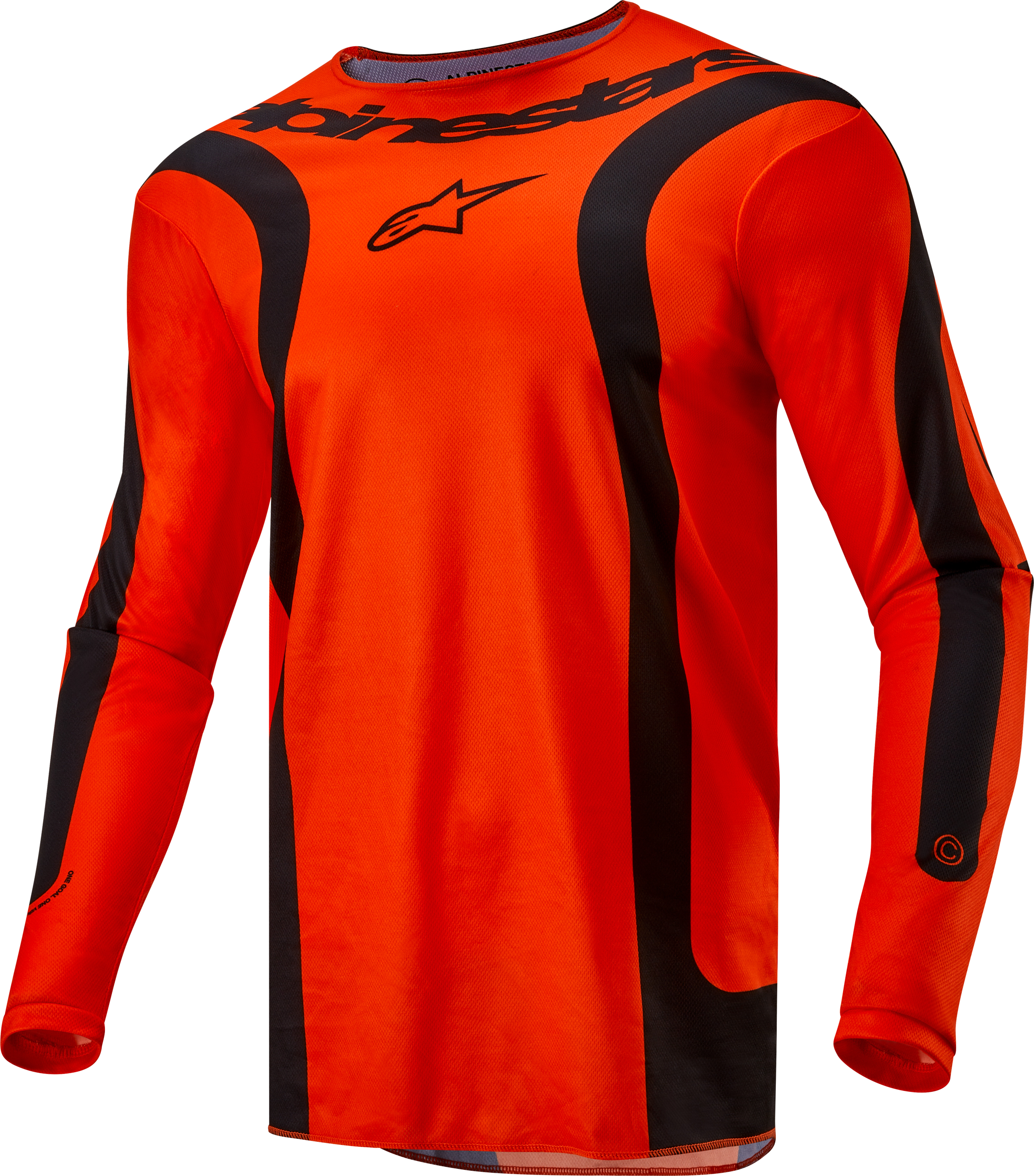 ALPINESTARS 2024 FLUID LURV MENS MOTORCYCLE MX JERSEY - Picture 9 of 10