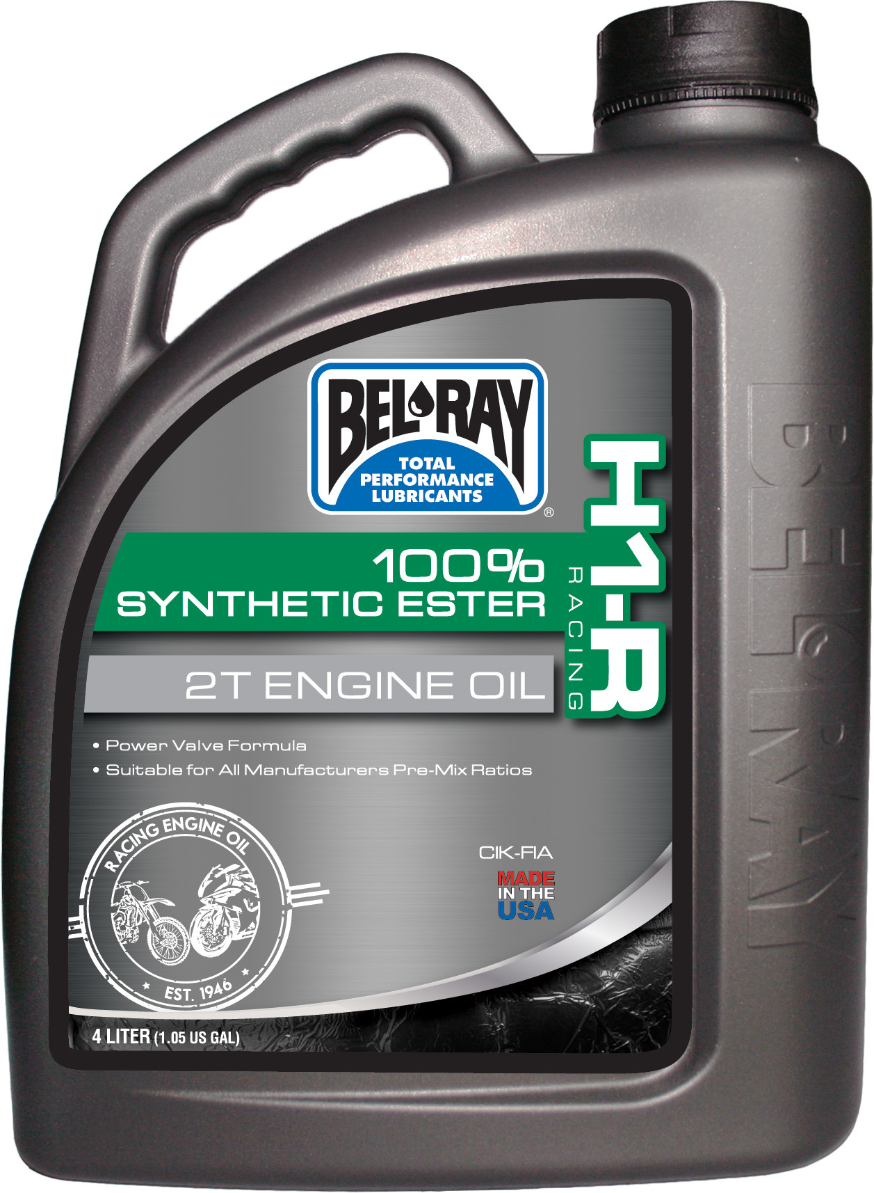 H1-R Racing 100% Synthetic Ester 2T Engine Oil