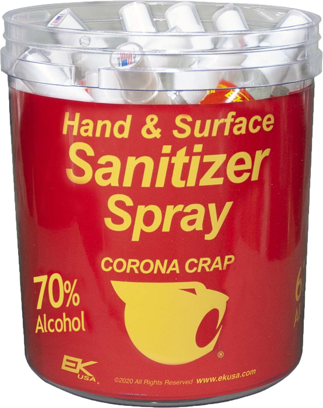 CORONA CRAP SANITIZER SPRAY 48/PK DEALER DISPLAY