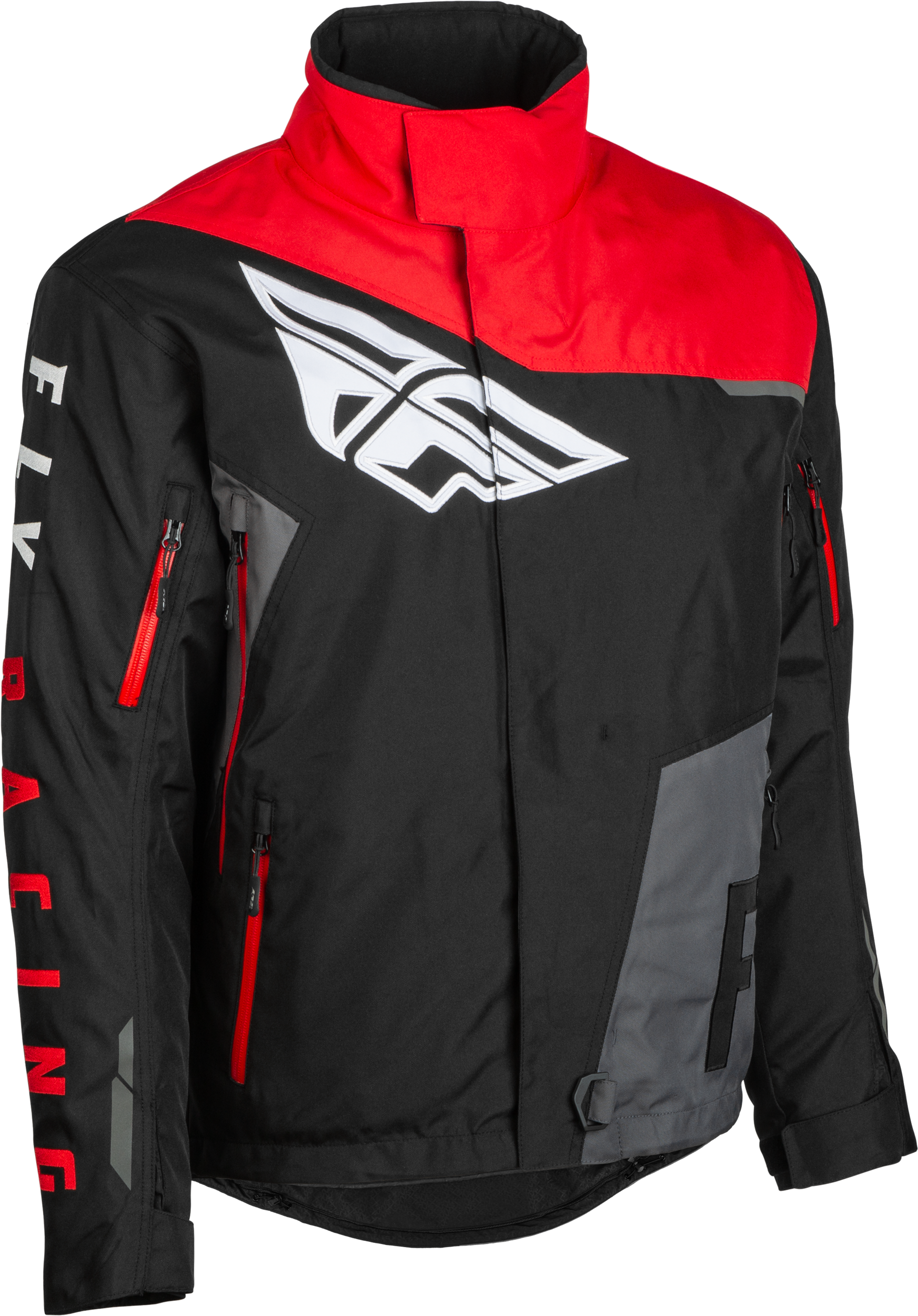 SNX PRO JACKET BLACK/GREY/RED 3X