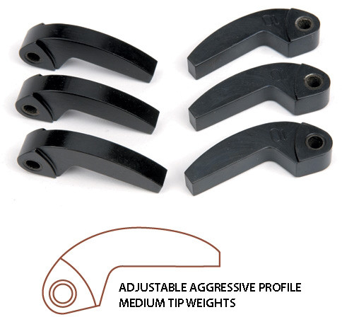 3 Series Aggressive Profile Adjustable Machined Weight