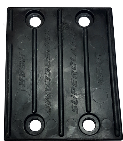 SUPERCLAMP - 7102 - REAR CLAMP RUBBER PADS W/SCREWS