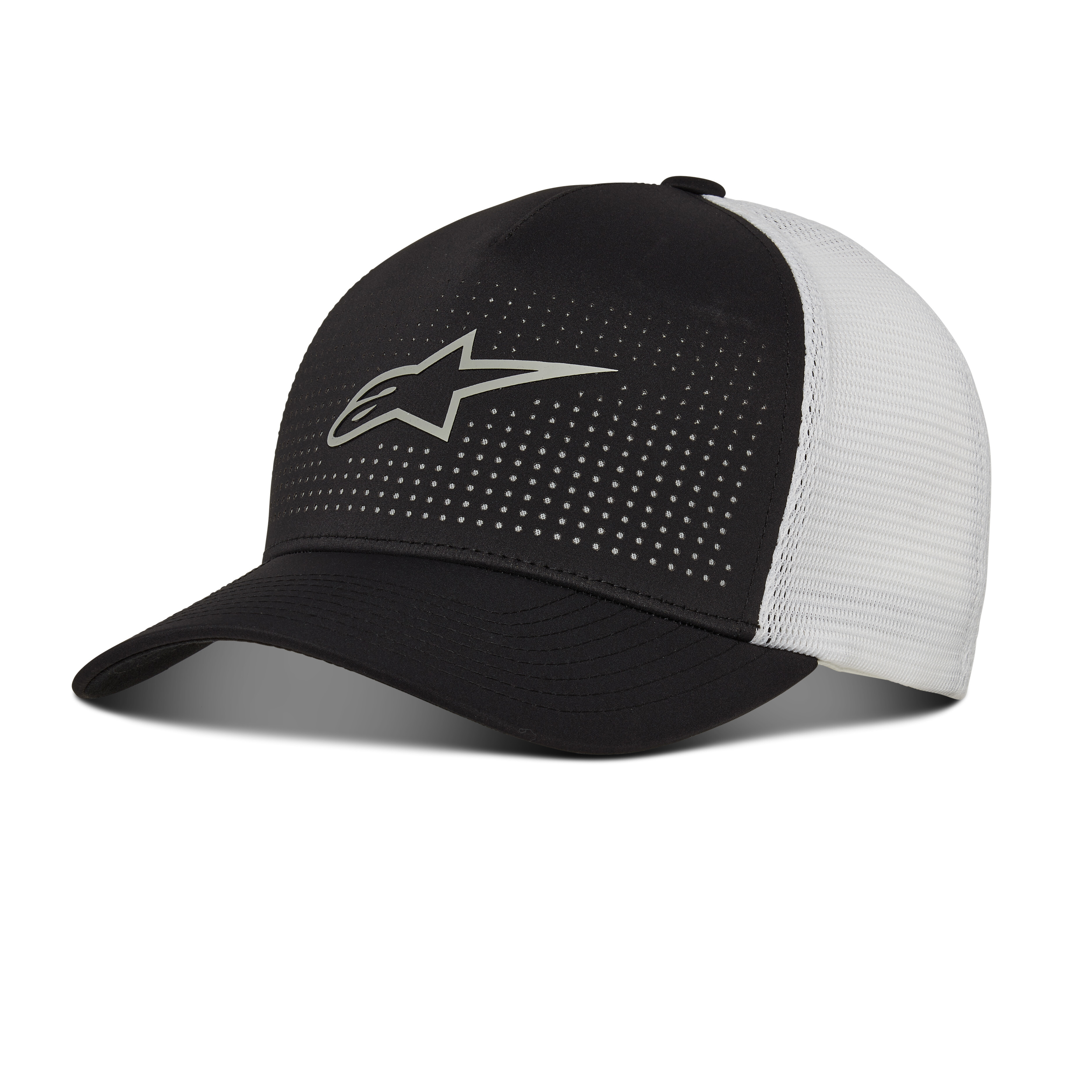 PERF HAT BLACK/WHITE SM/MD