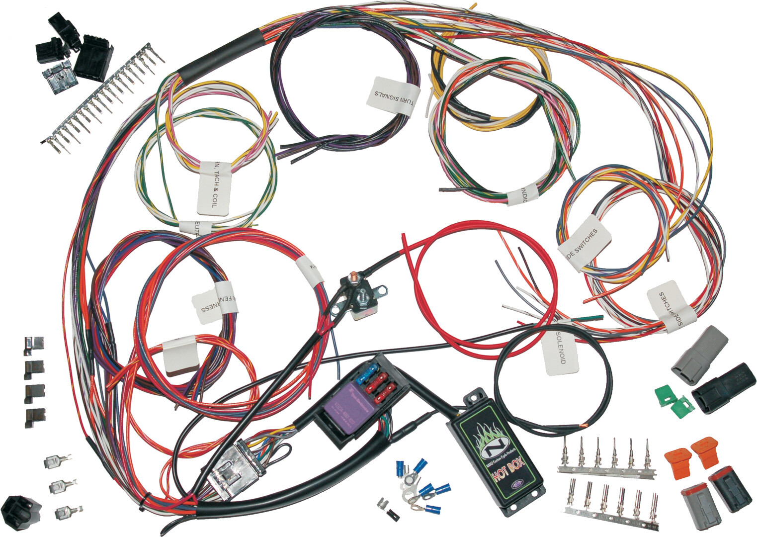 COMPLETE BIKE HARNESS W/STARTER RELAY