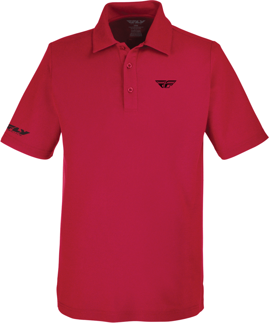 FLY PERFORMANCE POLO RED XL