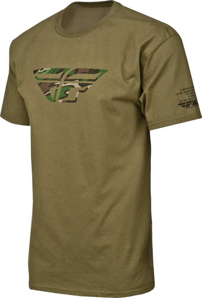 Camo Tee Army Green X