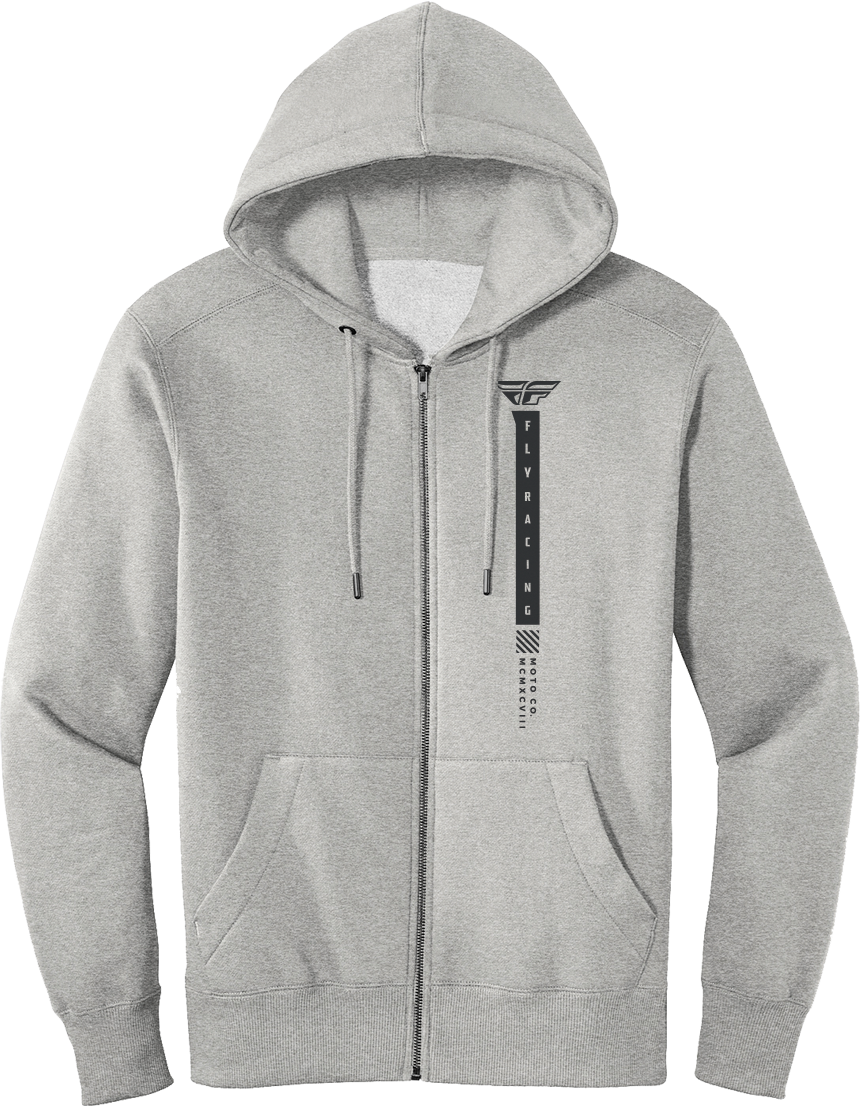 FLY PODIUM HOODIE GREY HEATHER/BLACK XL