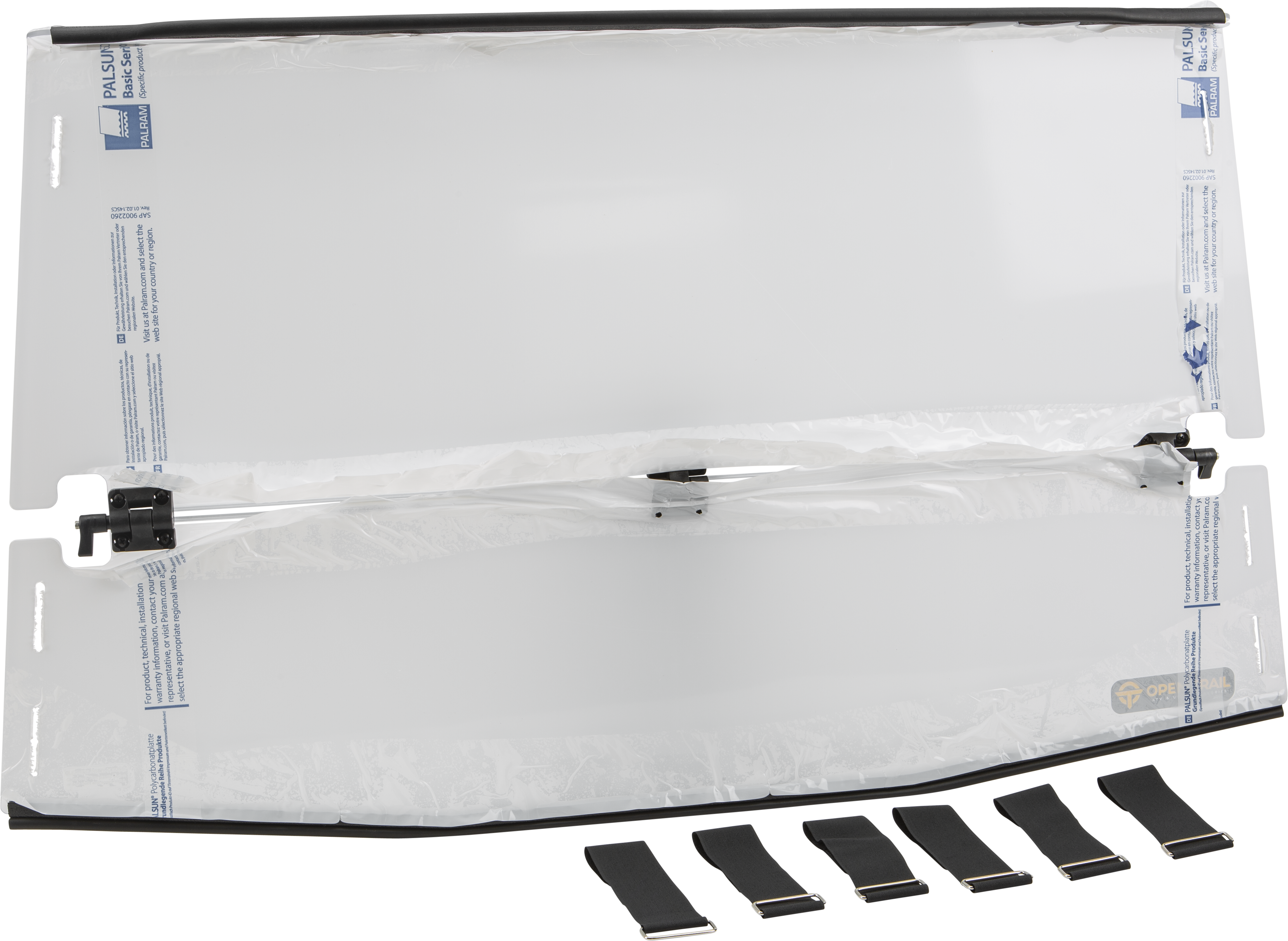 FOLDING WINDSHIELD KAW