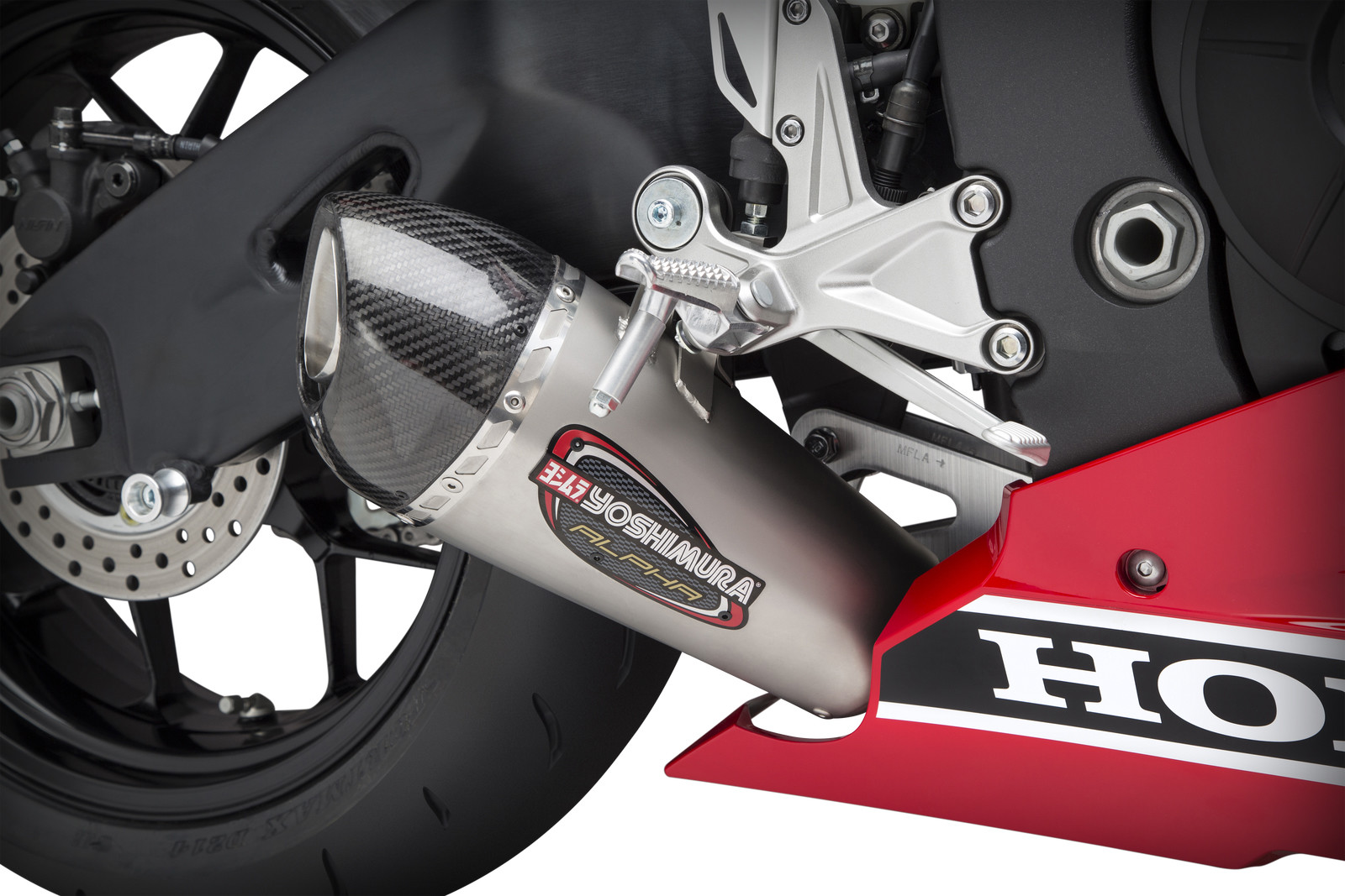 Yoshimura R&D (12202AP520) Yrd Alpha T R Fs Ss-Ss-Cf Work S Cbr1000Rr/Sp/Sp2