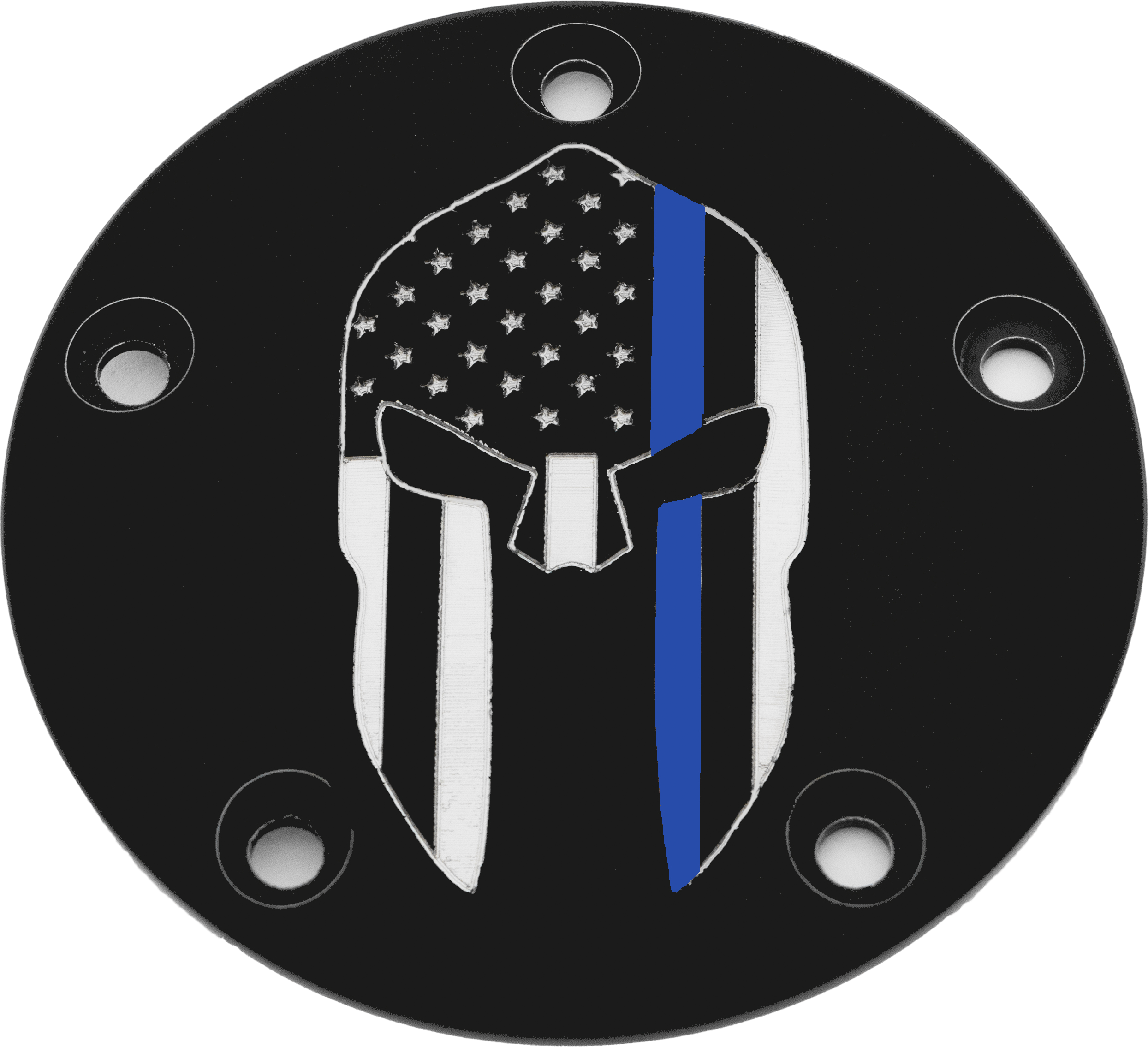 TC TIMER COVER SPARTA BLUE LINE BLACK