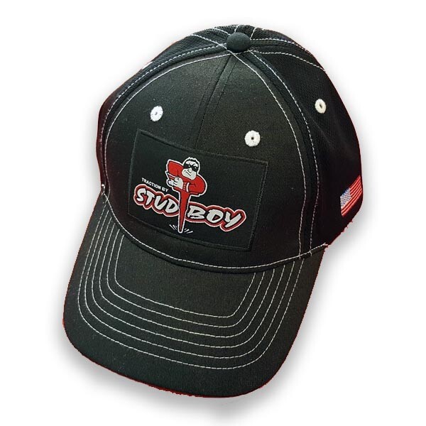 STUD BOY HAT BLACK