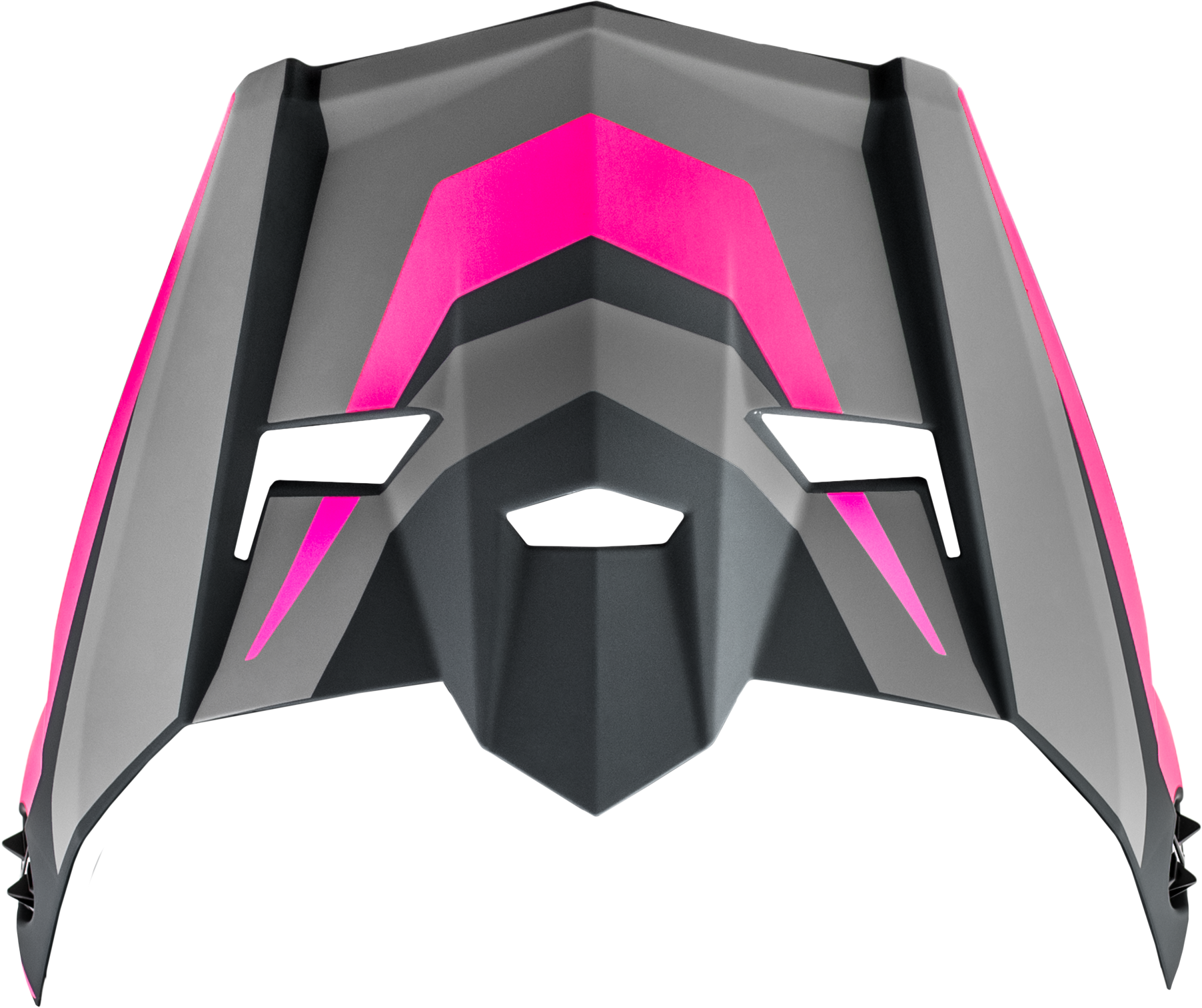 GMAX - G046974 - MX-46 CYCLUS VISOR MATTE GREY/PINK MD-XL