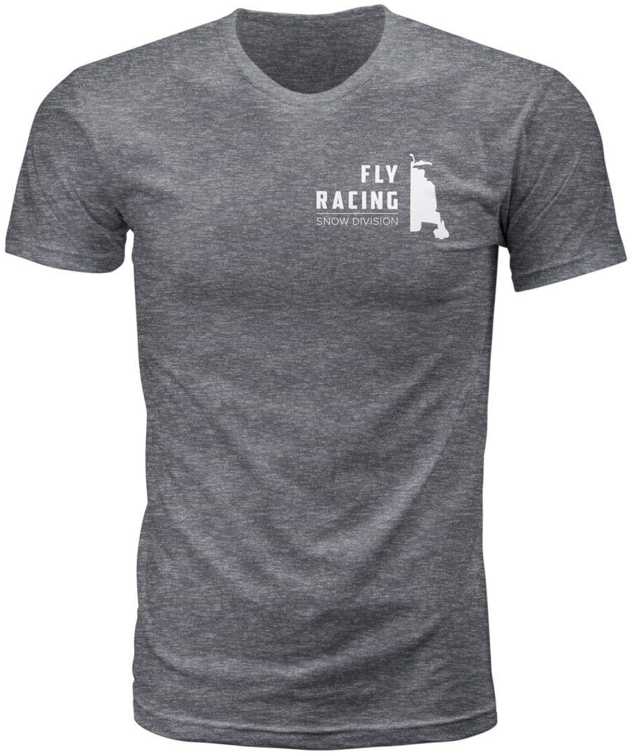 FLY SQUAD TEE GREY HEATHER XL