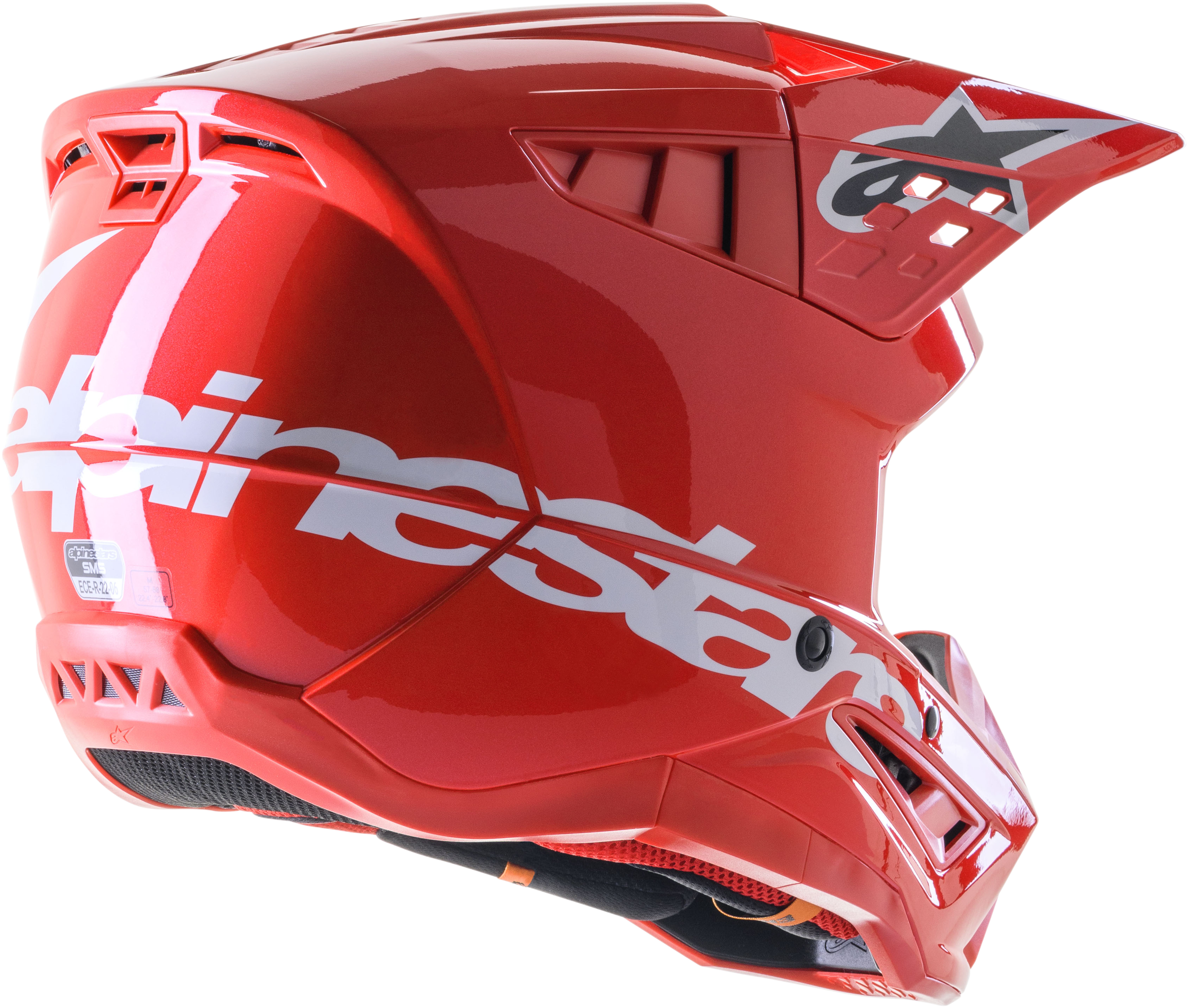 ALPINESTARS 2024 SUPERTECH M5 CORP HELMET MX MOTOCROSS - Picture 8 of 10