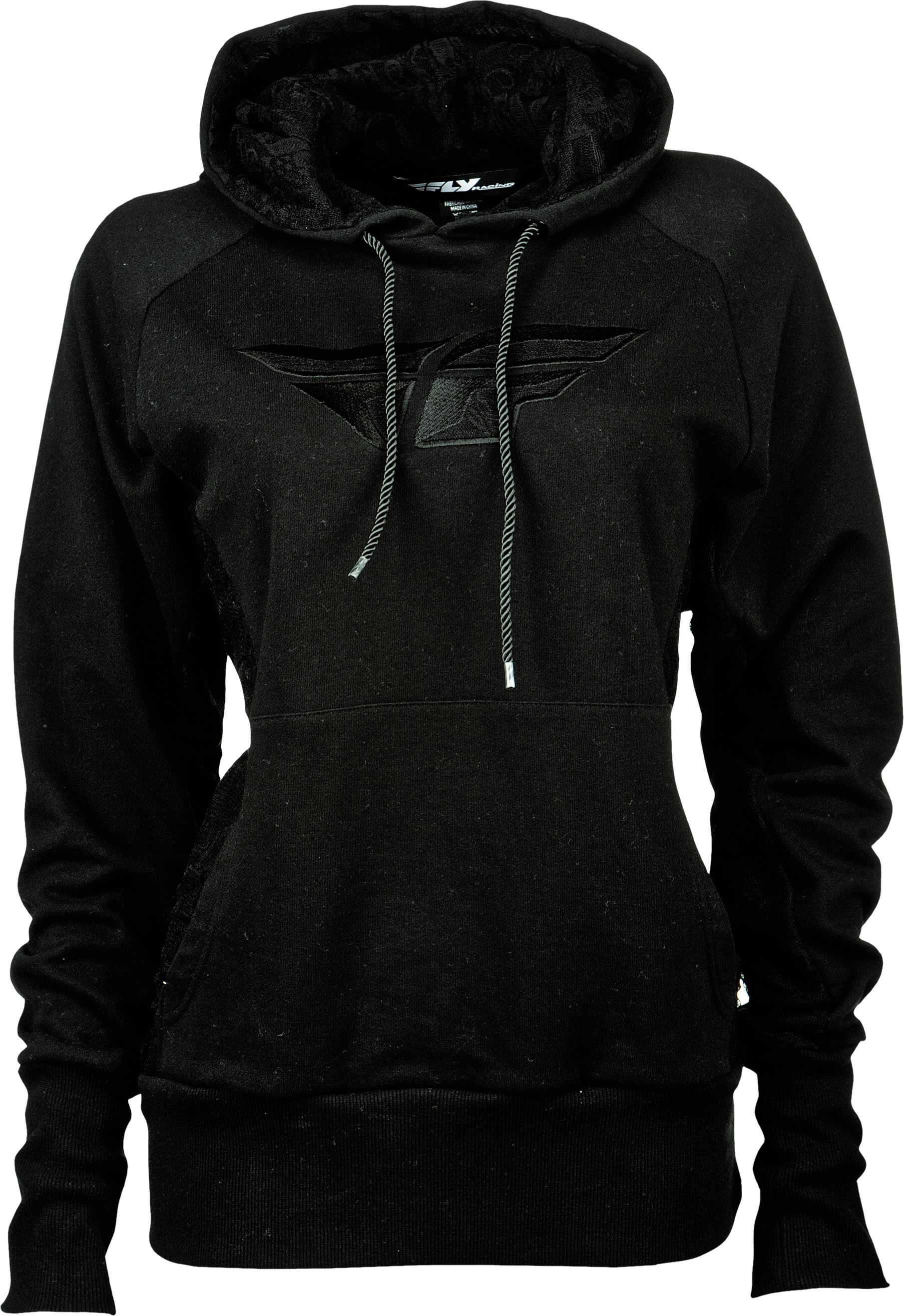 Laced Pullover Hoodie