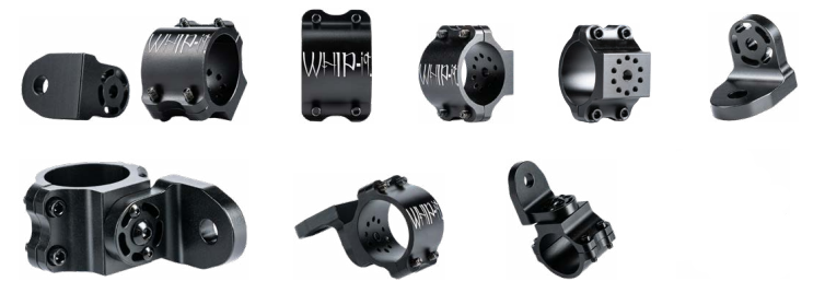 ADJUSTABLE FLAG/LIGHT MOUNT 1.75 - 2" ROUND ROLL BARS