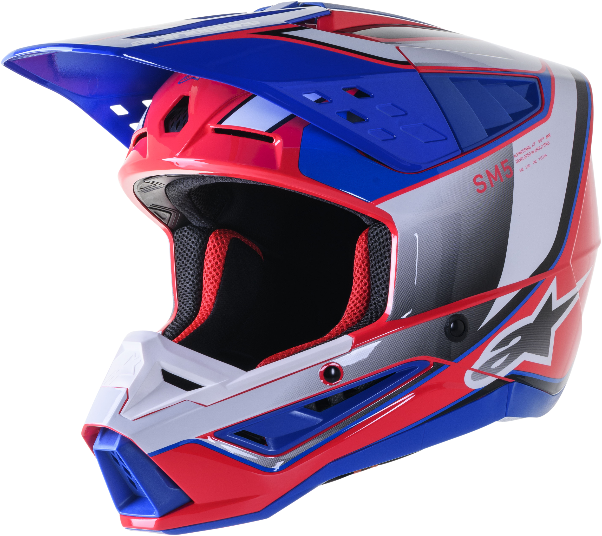 ALPINESTARS 2024 SUPERTECH M5 SAIL HELMET MX MOTOCROSS - Picture 7 of 8