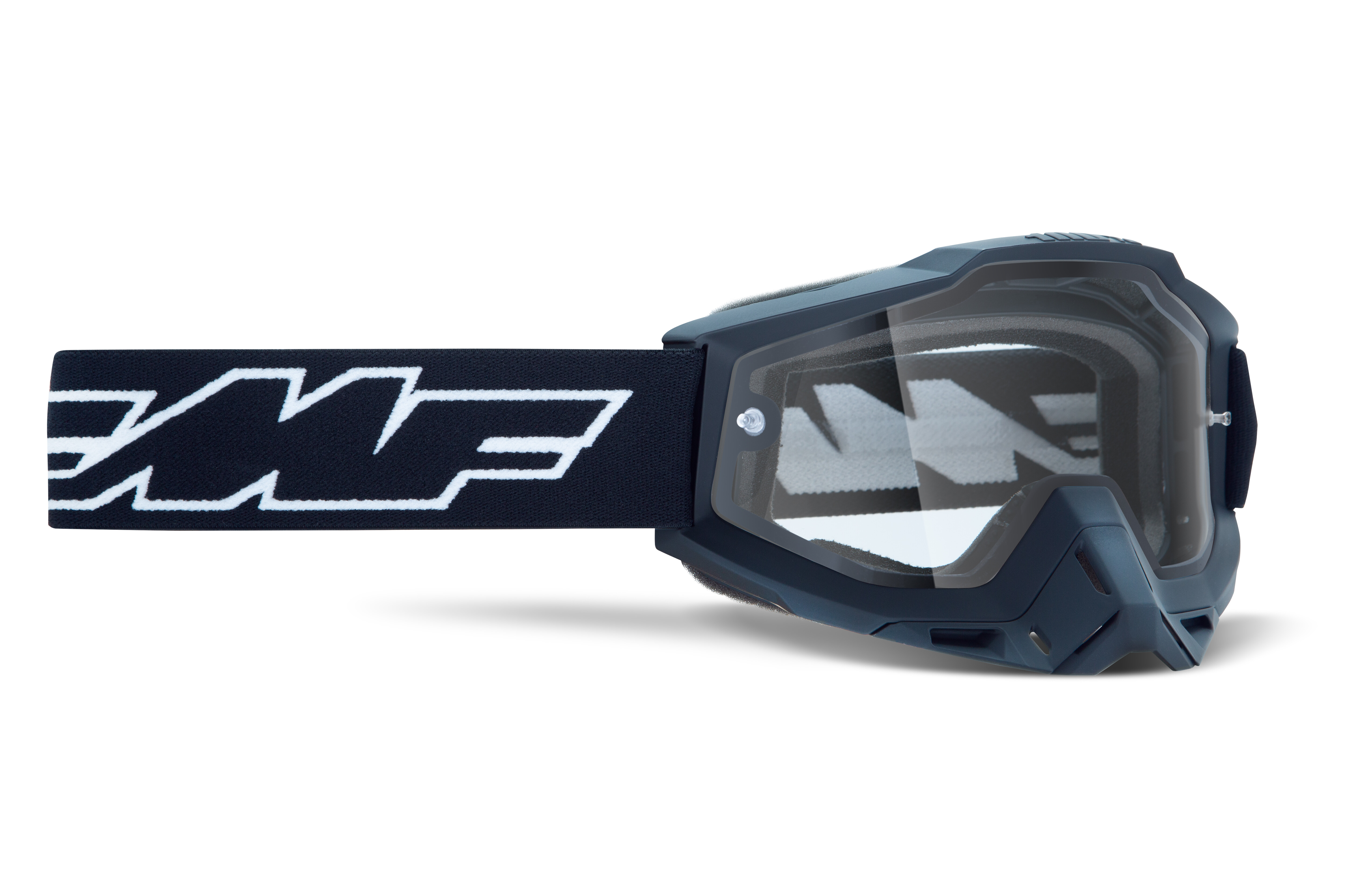 POWERBOMB ENDURO GOGGLE ROCKET BLACK CLEAR LENS