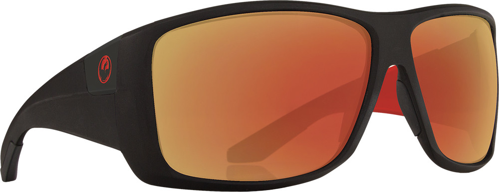 Kit Sunglasses Jet W/Red Ion Polar Lens