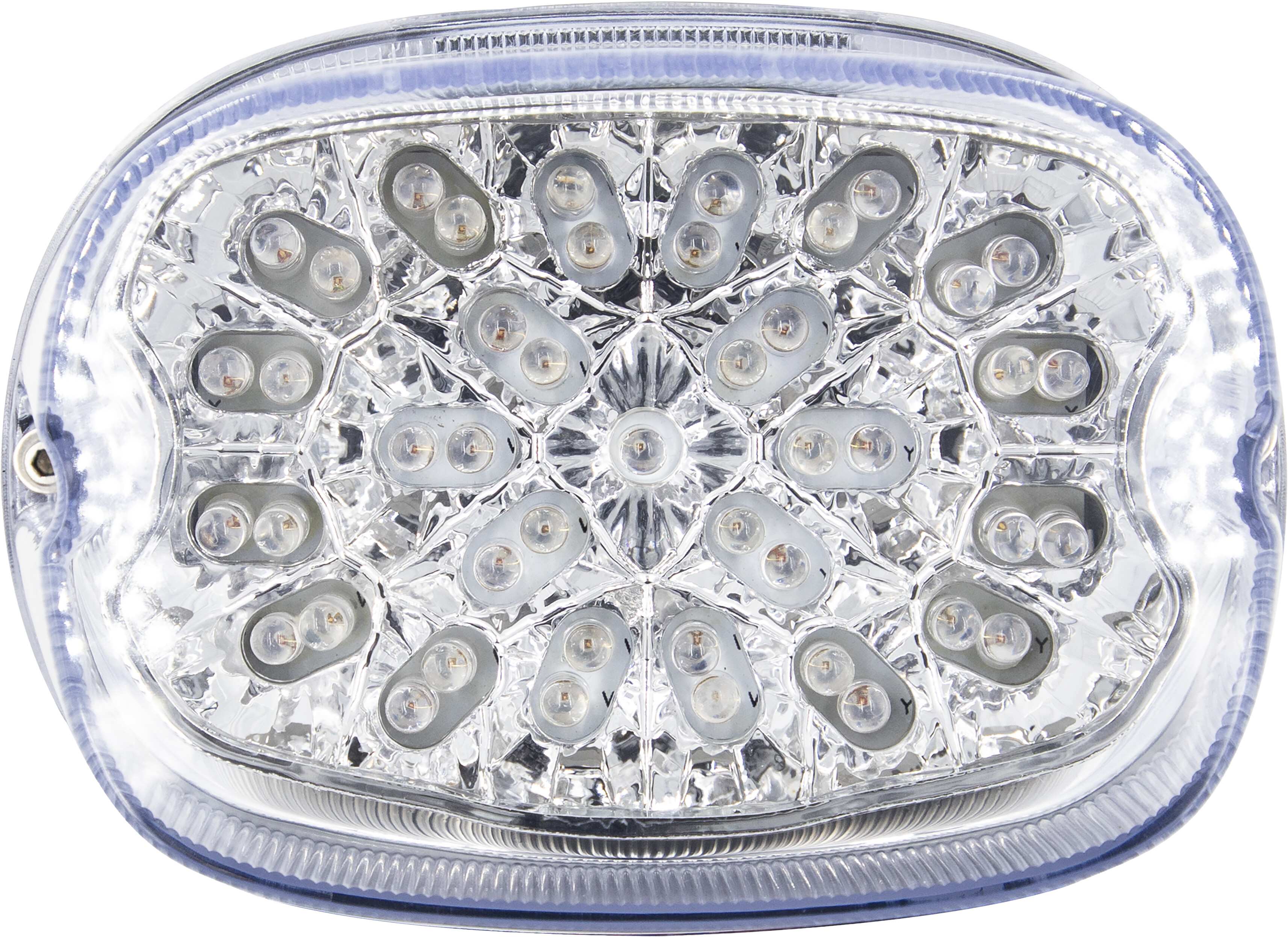 LED TAILLIGHT W/TURN SIGNALS CLEAR 99-16