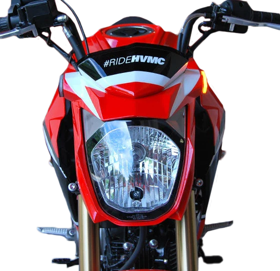 thumbnail image 2 of SportBikeLites Flush Mount Front LED Turn Signal Kit For Kawasaki Z125 Pro (Clear Lens, Amber LED) 2 of 6