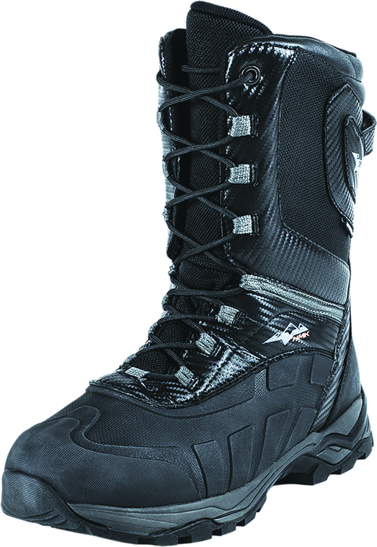 CARBON LACE BOOTS BLACK SZ15