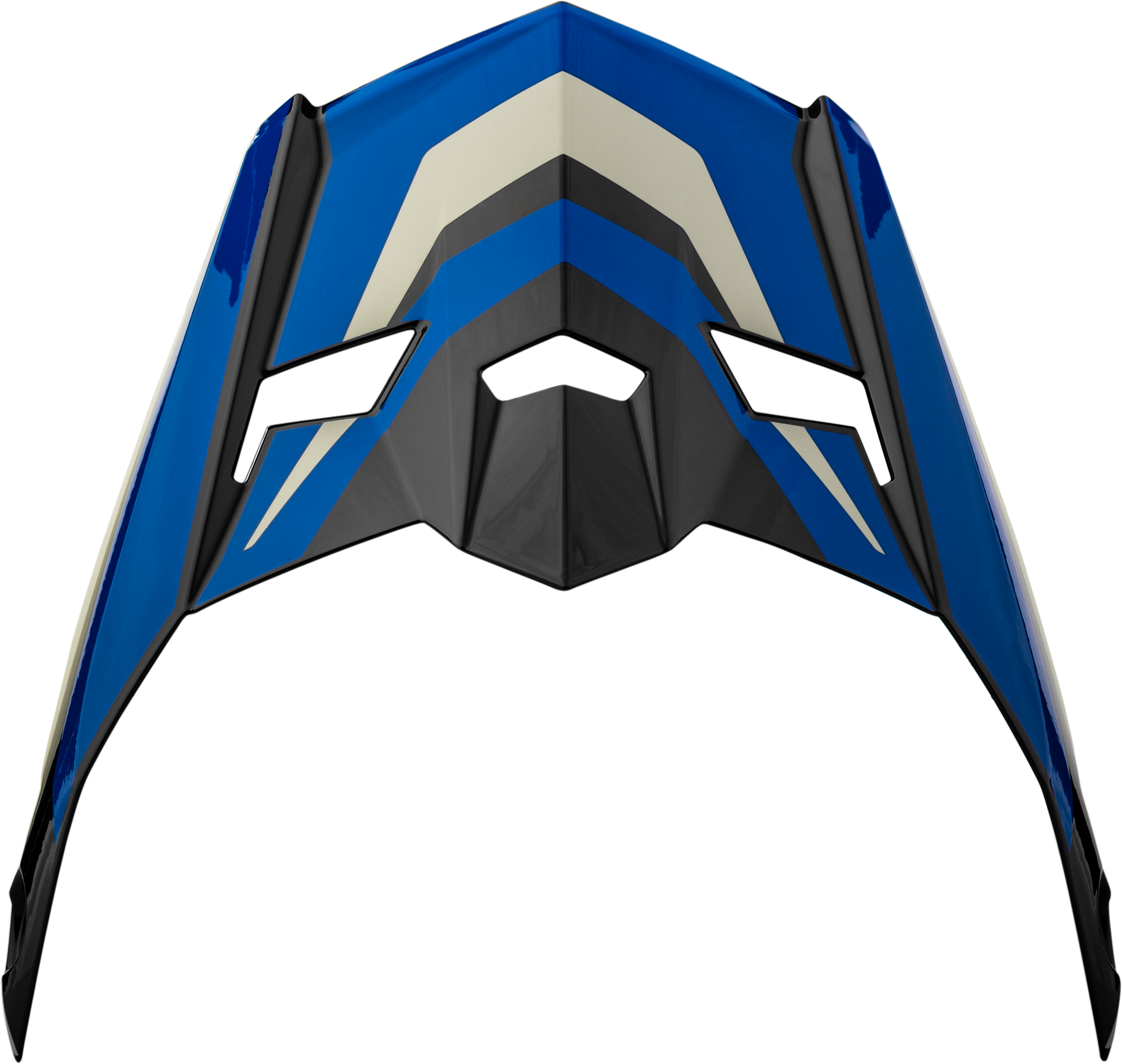 GMAX - G046948 - MX-46 CYCLUS VISOR BLACK/BLUE MD-2X