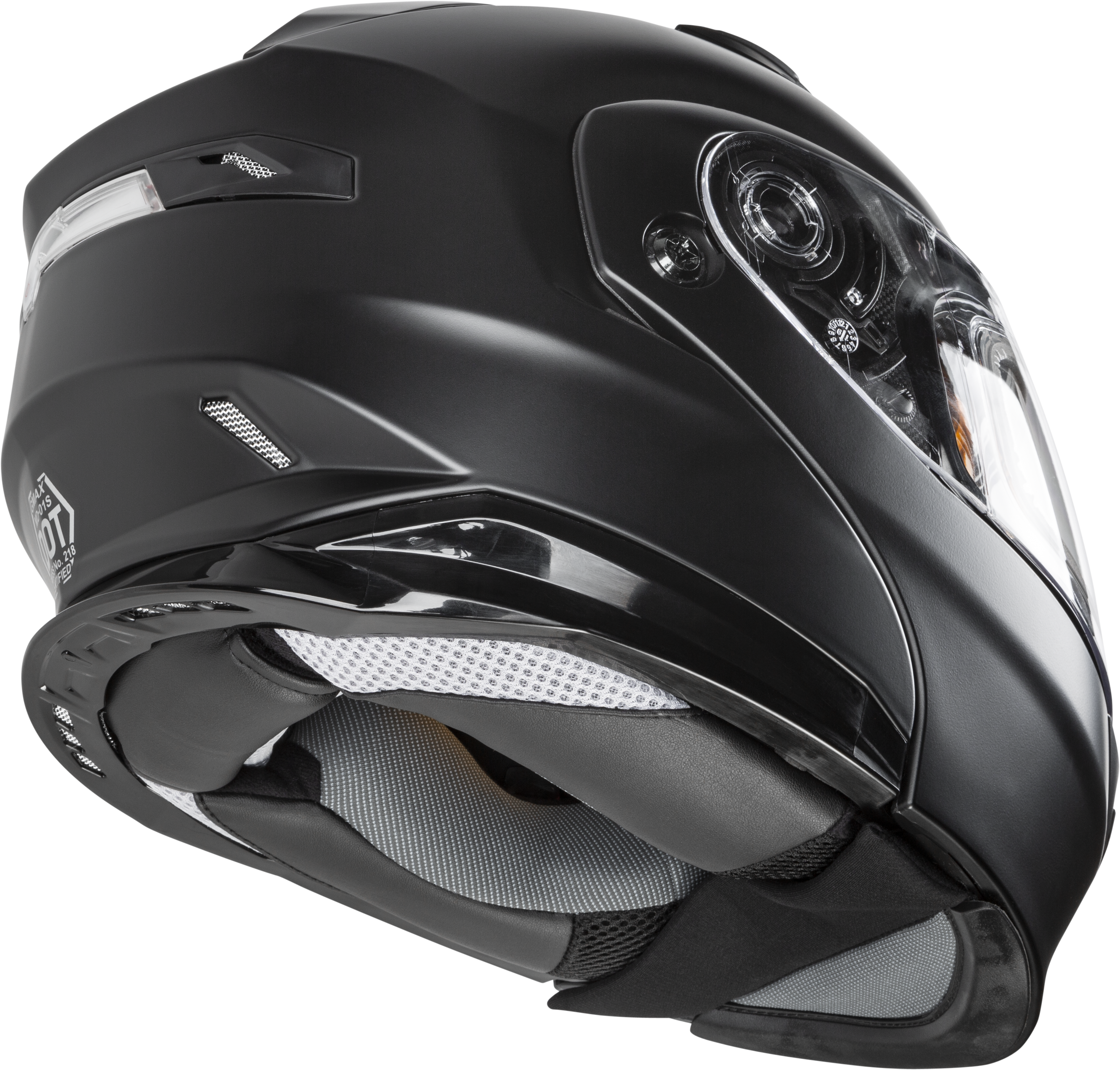 GMAX M2010074-ECE MD-01S MODULAR SNOW HELMET MATTE BLACK SM