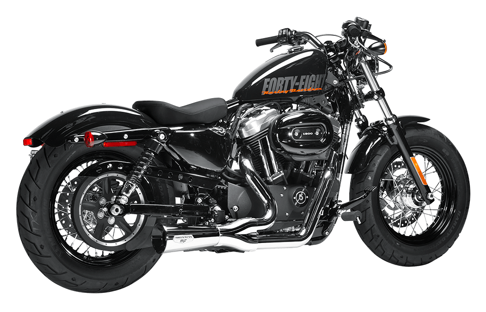 Sportster F-Bomb 2 Into 1 Exhaust