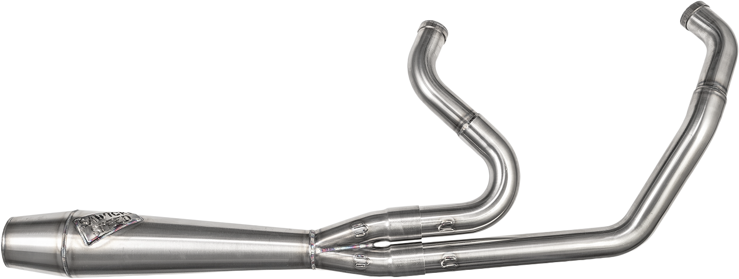 SAWICKI - 930-01077 - 2In1 Shorty Cannon for Softail Models