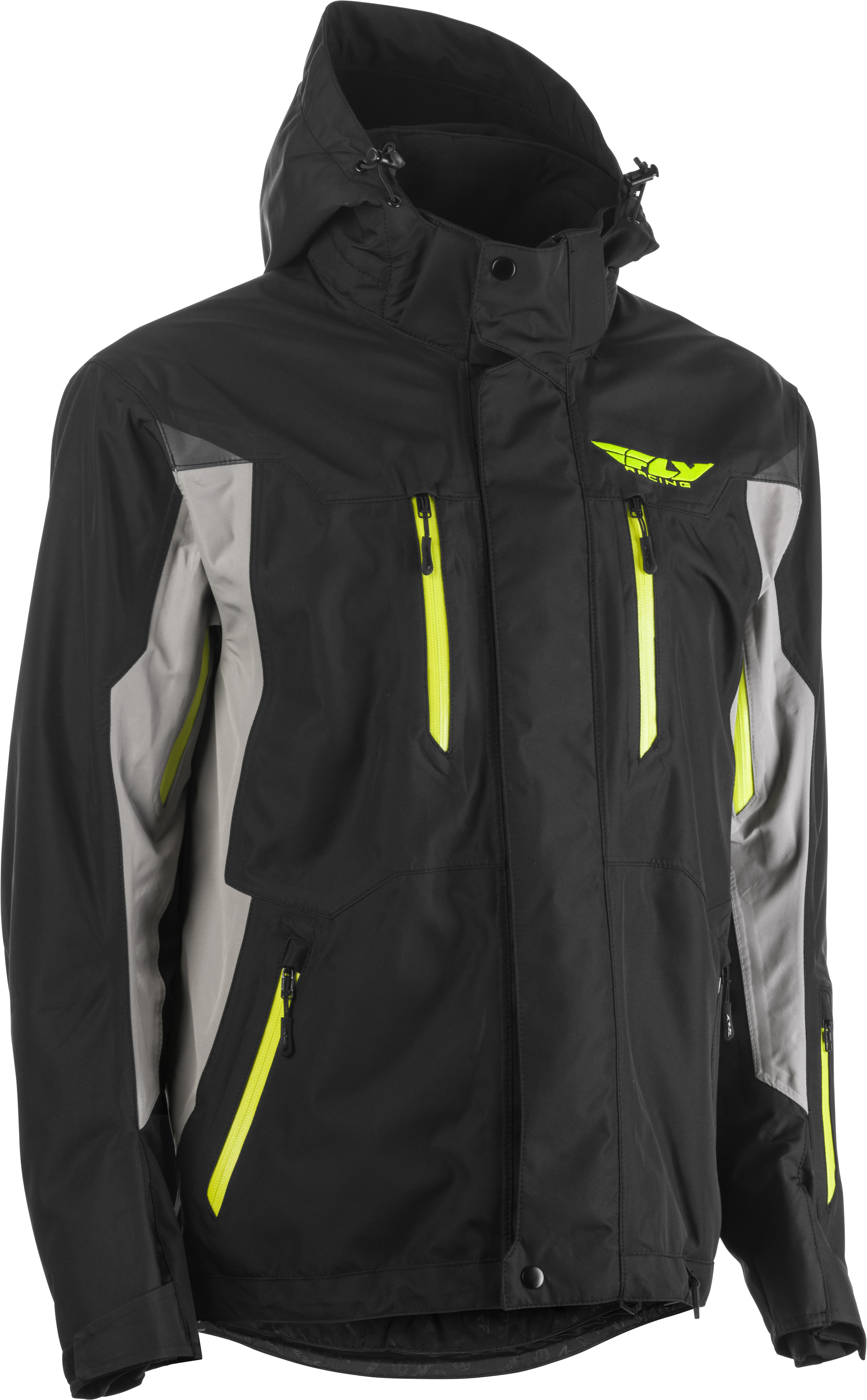 FLY RACING INCLINE JACKET GREY/BLACK 2X # 470-41022X | eBay