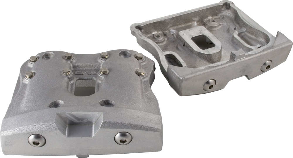 EMD IRONHEAD STYLE ROCKER COVER (RAW) - View 1