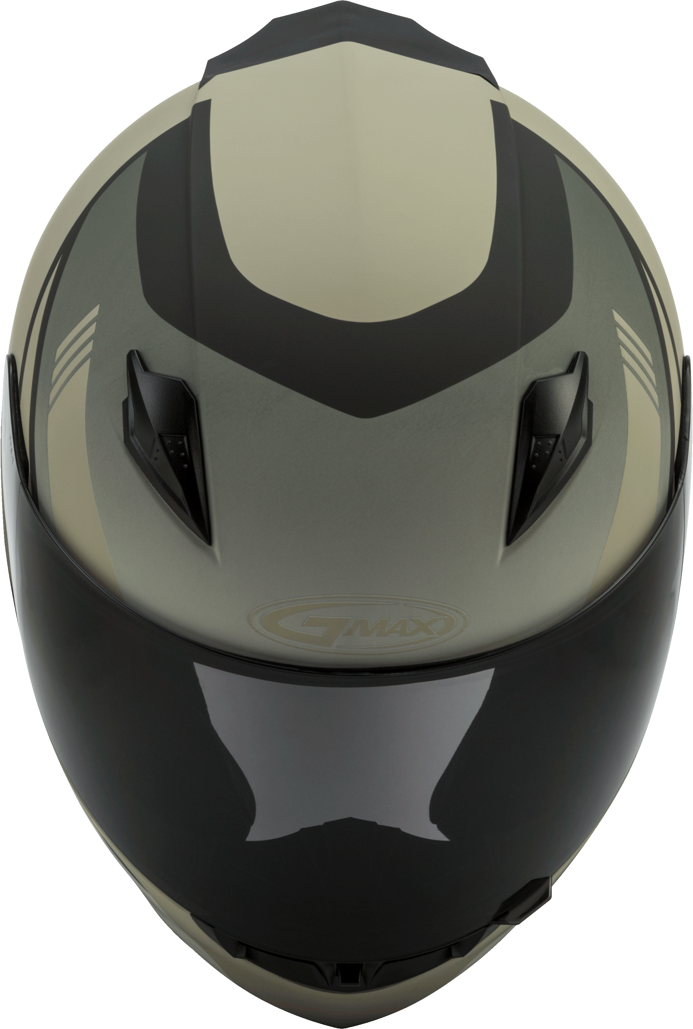 GMAX FF-49 Full-Face Street Helmet (Tan/Khaki, Large)