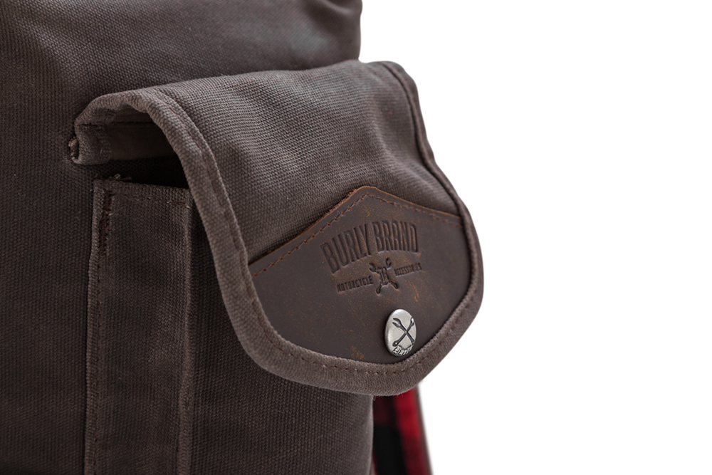 Burly Brand Mochila para Sissy Bar